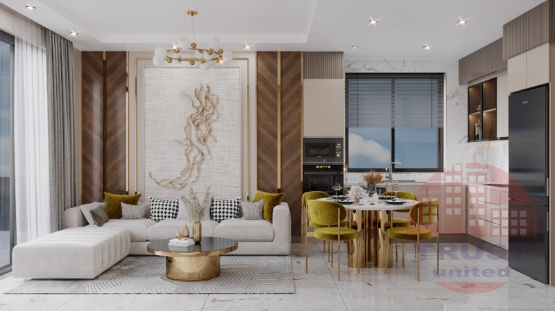 Luxury residential complex in a city center of Alanya - premium central living in a walking distance  from the famous Ceopatra Beach.