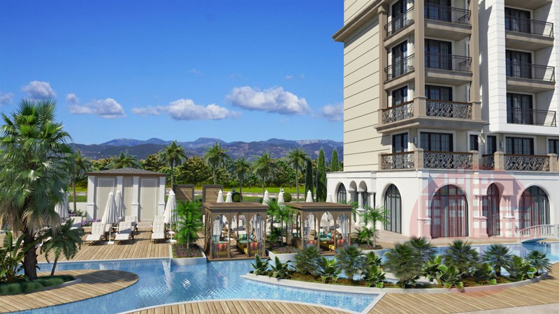 Luxury resort style residence in central Alanya