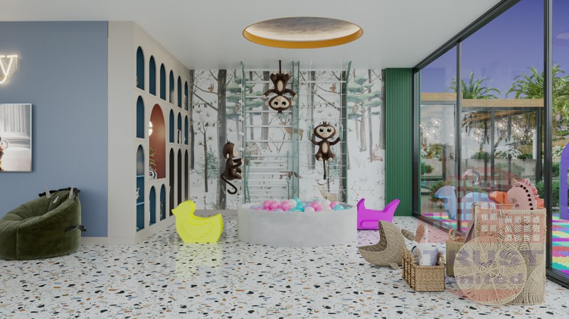 Luxury residential complex in a city center of Alanya - premium central living in a walking distance  from the famous Ceopatra Beach.