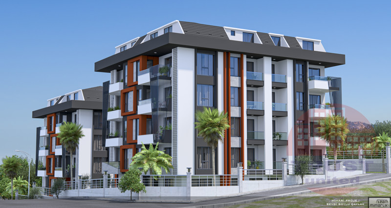 Modern urban residence in Alanya Center