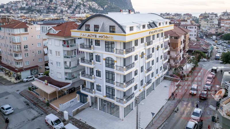 Modern ready 1+1 apartments in Alanya city center