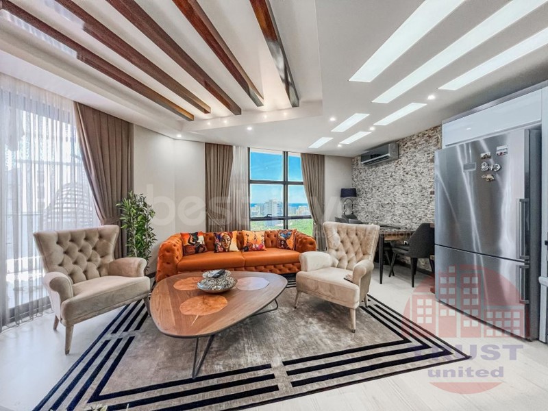 Ultra-luxurious 2+1 apartment at Liberty Deluxe residential complex in Mahmutlar