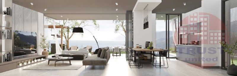 Exclusive villas close to the beach with Turkish citizenship eligibility in Konakli, Alanya