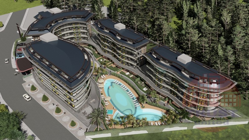 Magnificent residential complex in a few steps from the beach in Oba