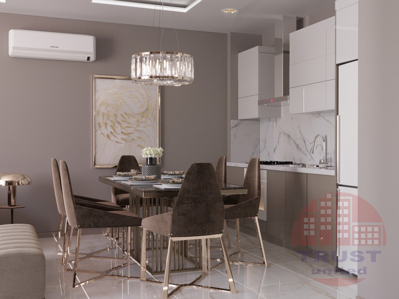 Contemporary family apartments in Gazipasha district of Alanya