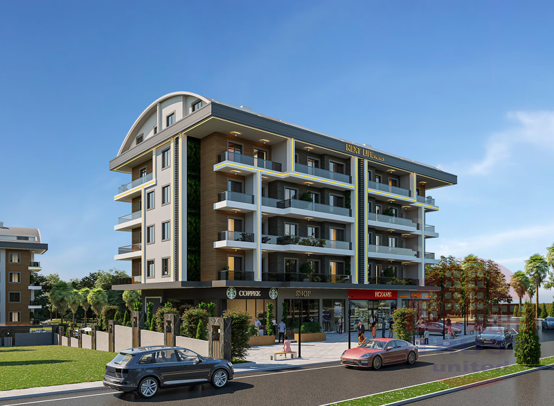 Modern project in university district of Alanya, Kestel