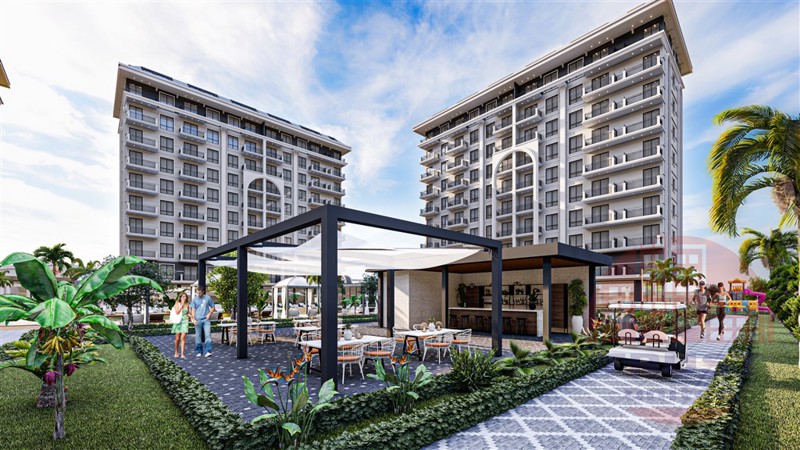 Mediterranean paradise awaits in these luxury apartments in Demirtash, Alanya.