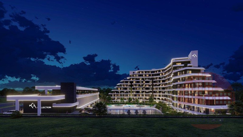 Luxury apartments suitable for Turkish citizenship in in Altintash, Antalya
