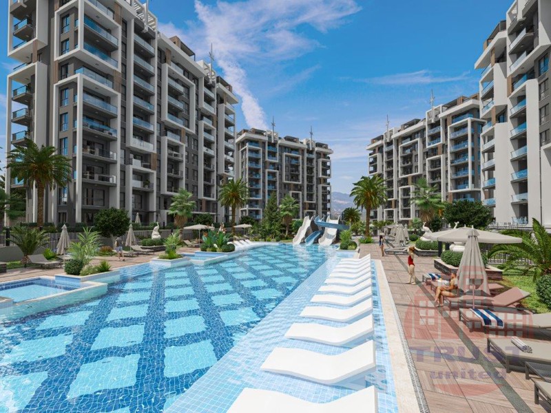 Grand residential complex in a walking distance from the sea in Avsallar