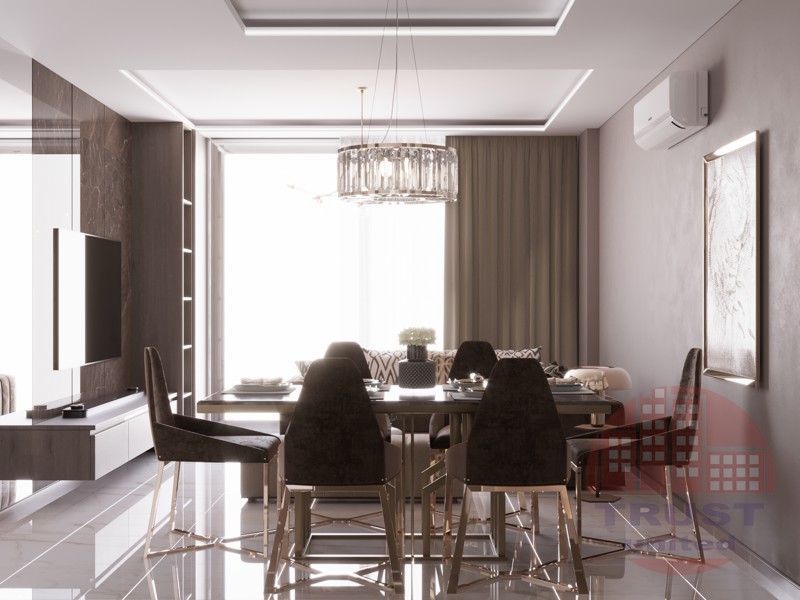 Contemporary family apartments in Gazipasha district of Alanya