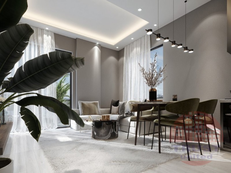 Luxury ready-made apartments in the center of Alanya