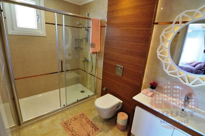 Villa for sale in Kargicak with memorable panoramic views to the sea and mountains