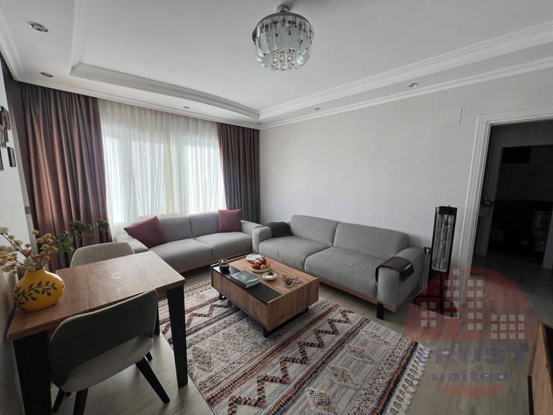 Prime 2+1 furnished apartment in the center of Alanya near Cleopatra beach