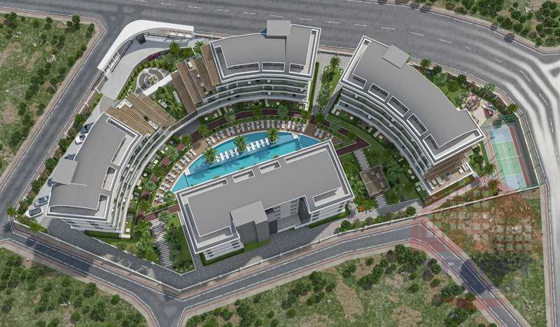 Five-Star luxury residential complex in Oba, Alanya.