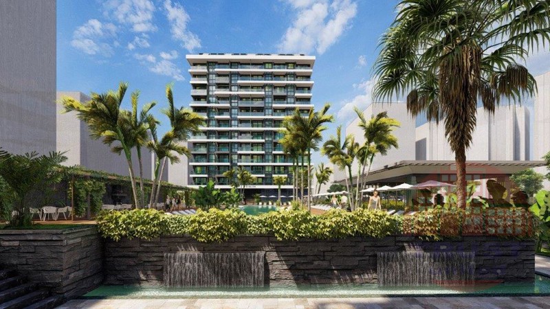 Exclusive seafront residential complex in Mahmutlar, Alanya