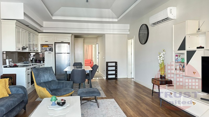 Exclusive seafront penthouse at modern residence in Kestel, Alanya