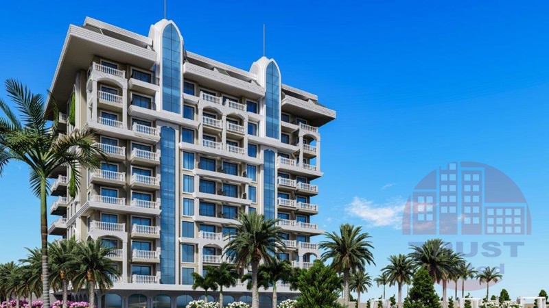 Stylish elegant apartments for sale in Alanya's green Avsallar District