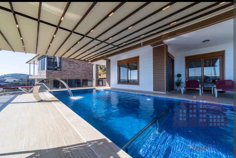 Luxury 4+1 villa in Yeşilöz area of Alanya