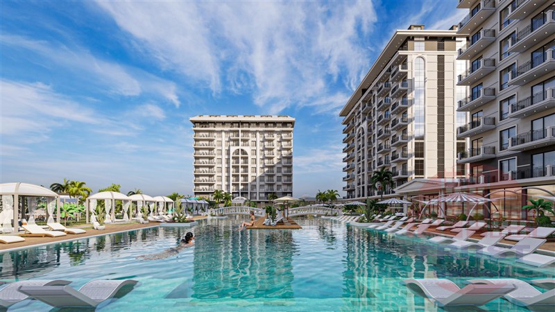 Mediterranean paradise awaits in these luxury apartments in Demirtash, Alanya.