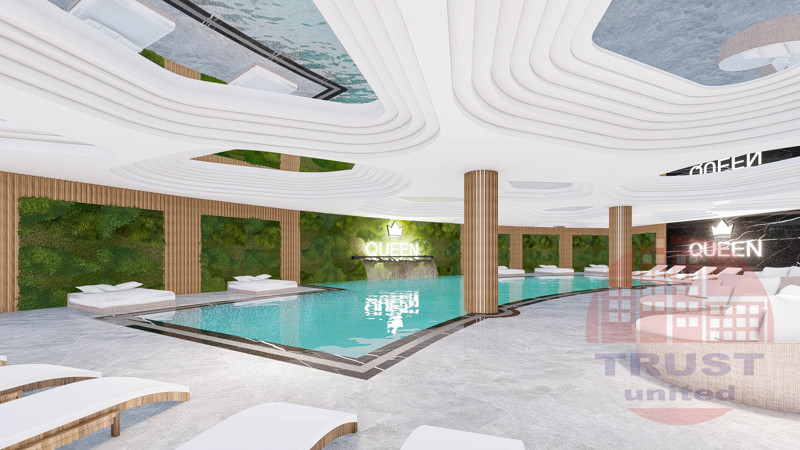 Luxury apartments suitable for Turkish citizenship in in Altintash, Antalya