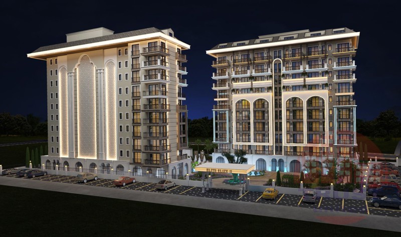 Luxury resort style residence in central Alanya