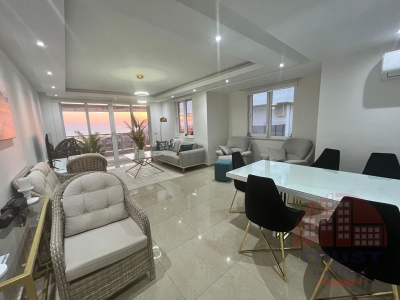 Spectacular 3+1 sea view penthouse in premium Konakli resort complex