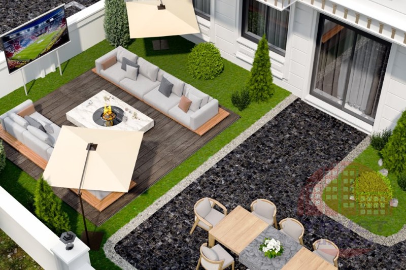 Luxury ready-made apartments in the center of Alanya