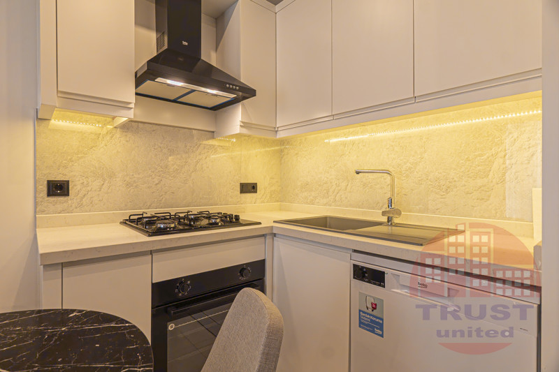 Modern ready 1+1 apartments in Alanya city center