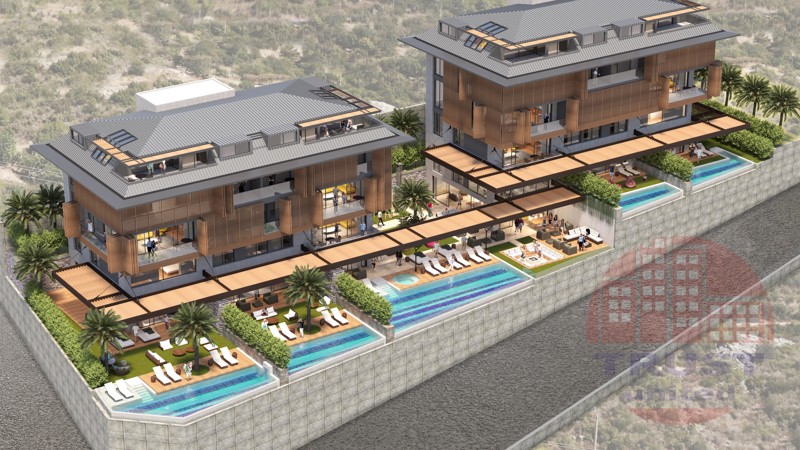 Exclusive boutique residence in Central Alanya