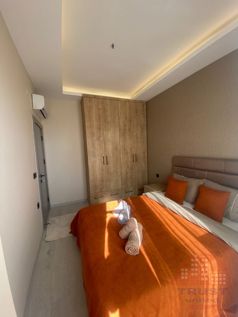 Exclusive 2+1 furnished apartment with sea views in Avsallar, Alanya