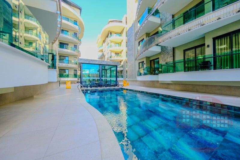 Ultra luxury 1+1 furnished apartment in Alanya city center