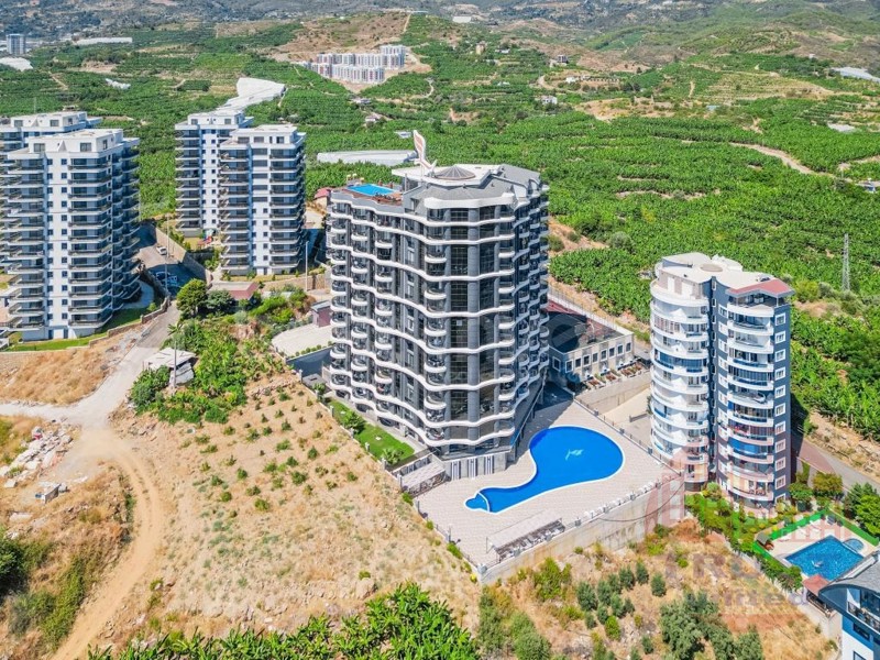 Ultra-luxurious 2+1 apartment at Liberty Deluxe residential complex in Mahmutlar