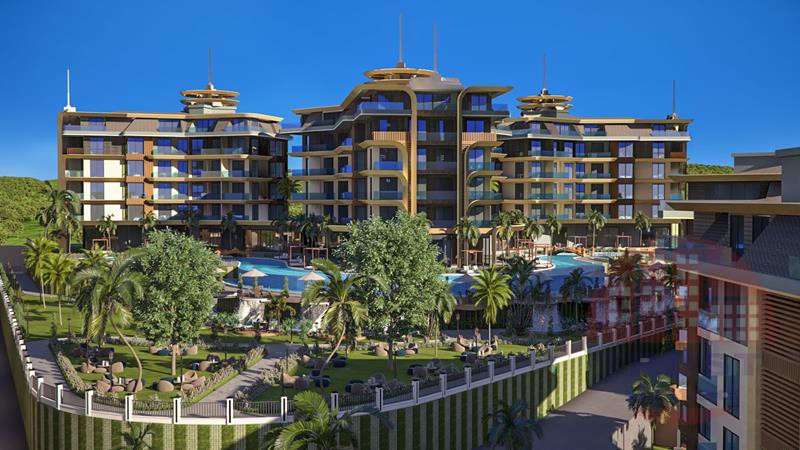 Premium unique residential complex in Kestel, Alanya