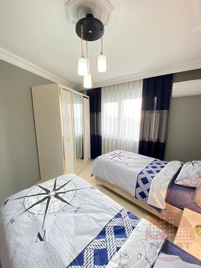 Spacious 2+1 furnished apartment in premium Tosmur complex, Alanya