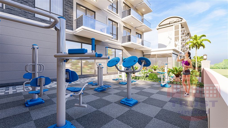 Modern 1+1 apartment in Payallar, Alanya - your gateway to Turkish coastal living