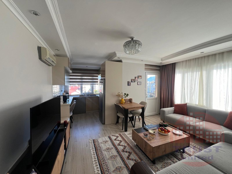 Prime 2+1 furnished apartment in the center of Alanya near Cleopatra beach