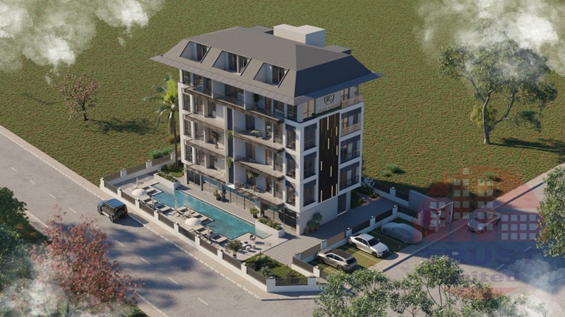 Gateway to premium living in Alanya with this high-quality apartments in city center