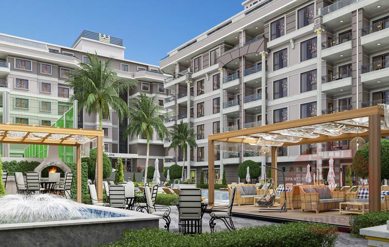 Stylish and high-quality residence in Kargicak, Alanya