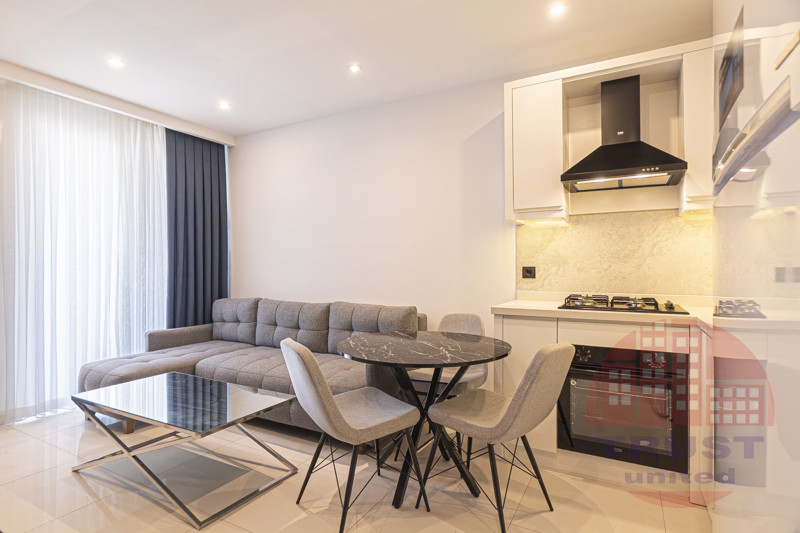 Modern ready 1+1 apartments in Alanya city center