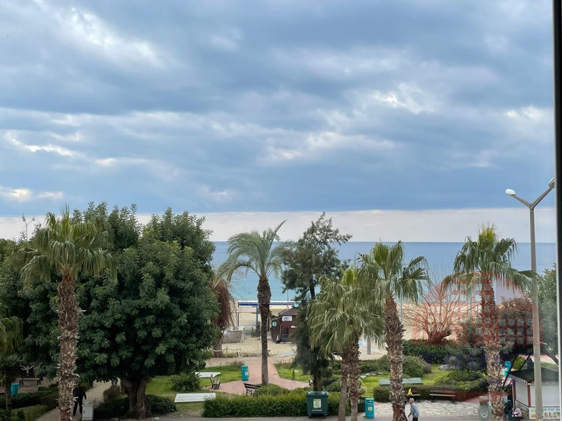 Prime seafront 3+1 apartment in historic Alanya center