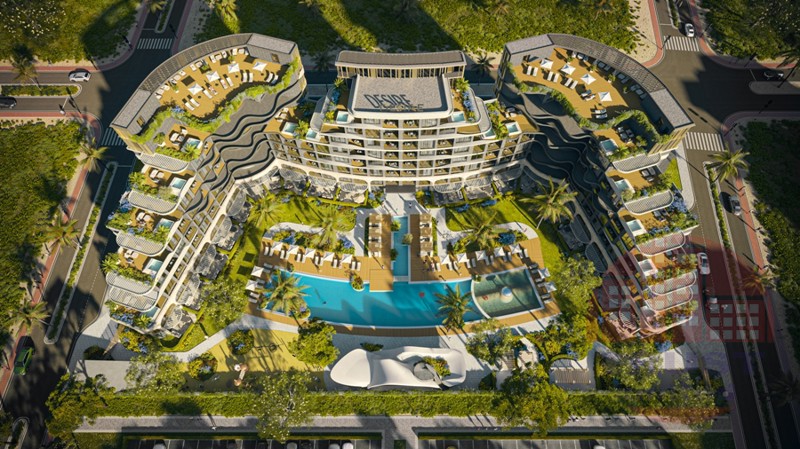 Five-star hotel living in a premium residences in Altıntaş, Antalya.