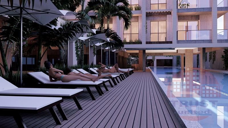 Stylish apartments in a luxurious residential complex in Oba