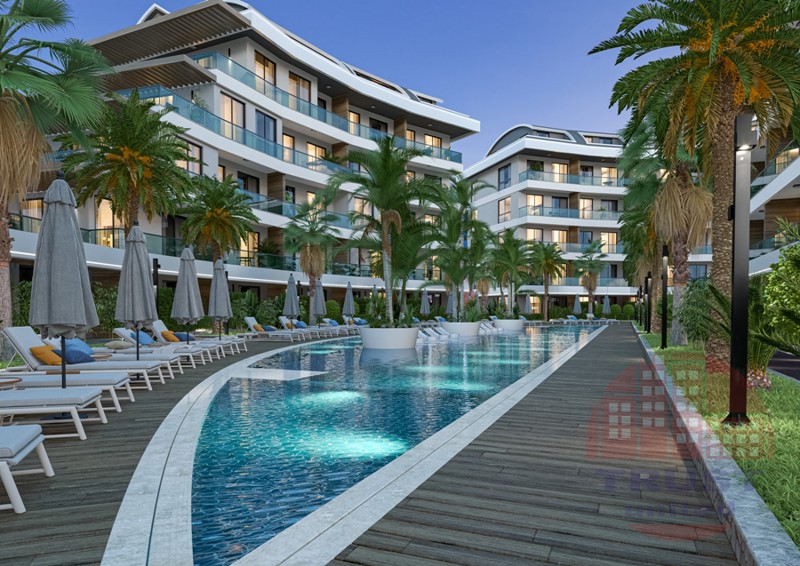 Five-Star luxury residential complex in Oba, Alanya.