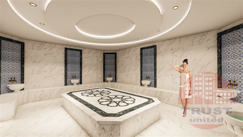 Brand new 1+1 apartment in green and calm area of Avsallar, Alanya