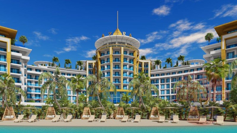 Premium 1+1 apartment for sale in Azura World, Alanya