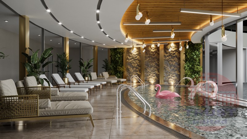 Magnificent residential complex in a few steps from the beach in Oba