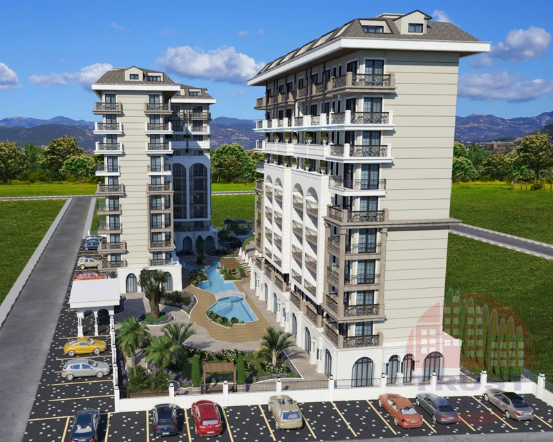 Luxury resort style residence in central Alanya