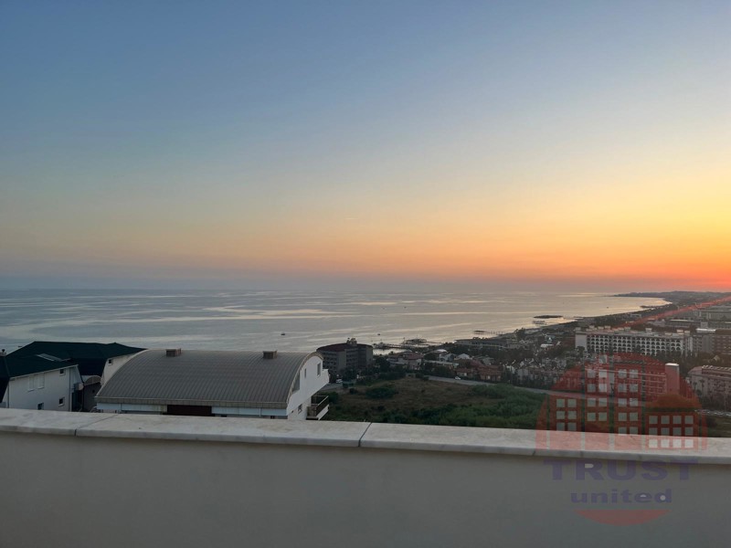 Spectacular 3+1 sea view penthouse in premium Konakli resort complex