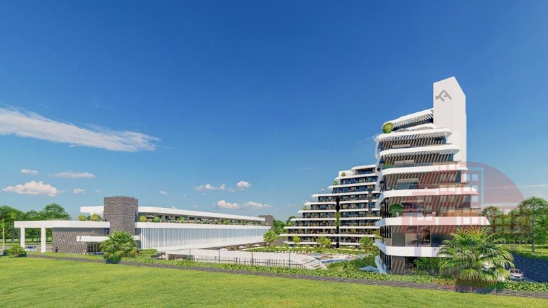 Luxury apartments suitable for Turkish citizenship in in Altintash, Antalya