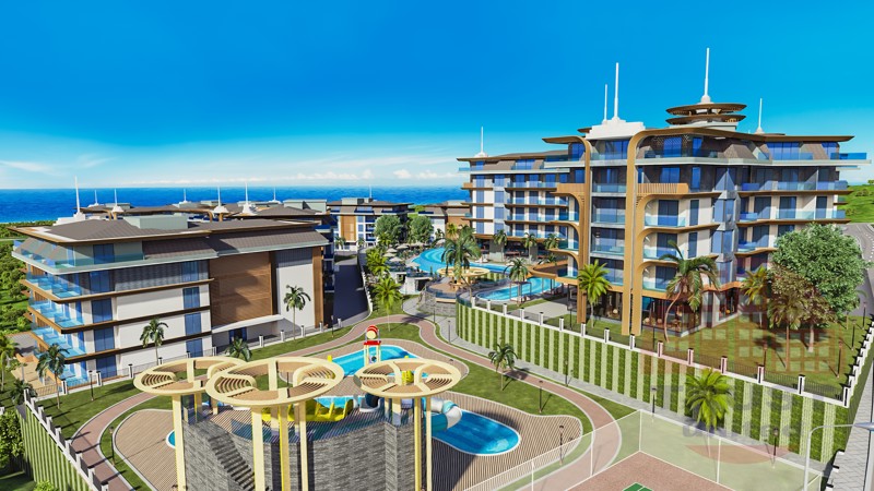 Premium unique residential complex in Kestel, Alanya